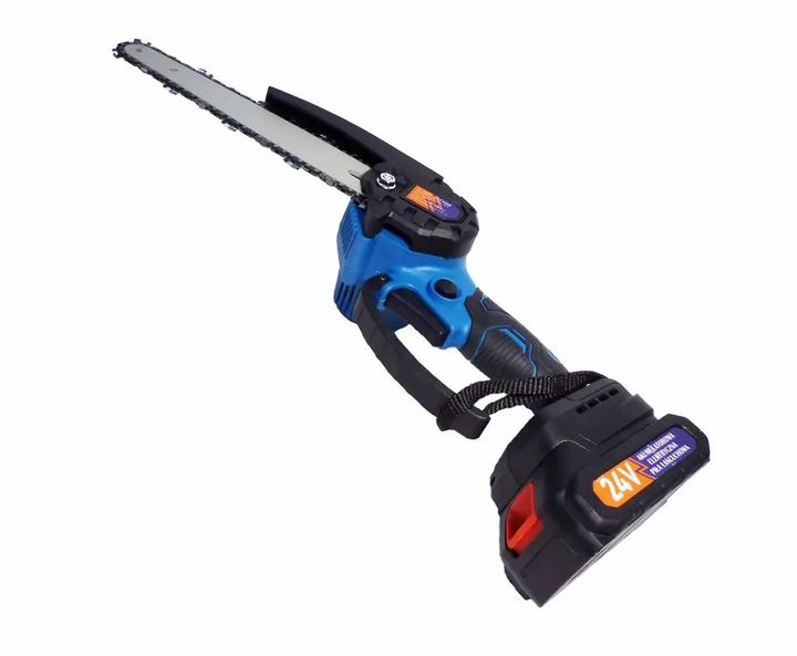 Аккумуляторная Электропила цепная 24V Chain Saw 8" (8488) 2 аккумулятора - изображение 3