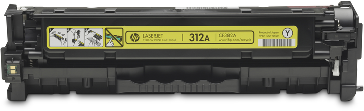 Картридж HP 312A LJ Pro M476dn/M476dw/M476nw Yellow (887111367778) - зображення 1