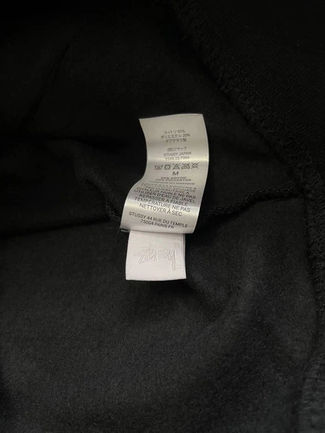Теплый худи Stussy hoodie, Размер L, S0043 - Фото 5 Теплый худи Stussy hoodie, Размер L, S0043 - изображение 5