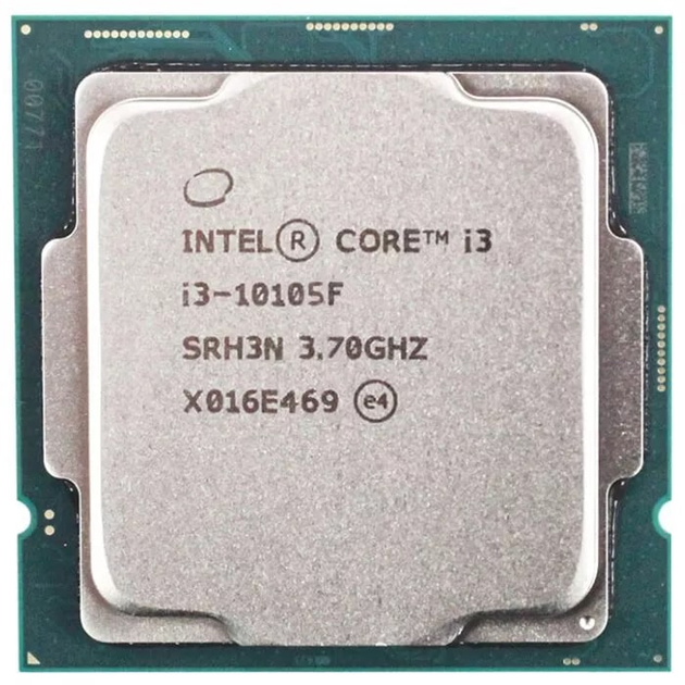 Процессор Intel Core i3 10105F 3.7GHz (6MB, Comet Lake, 65W, S1200) Tray (CM8070104291323) - изображение 2