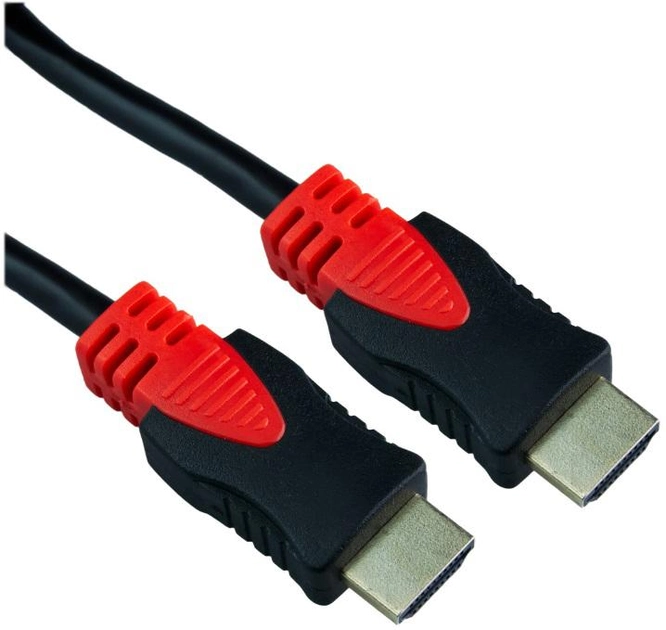 Kabel DPM HDMI to HDMI 10.2 Gb/s 1.5 m czarny (BMHDMI15HQ) (5900672655247) - obraz 2