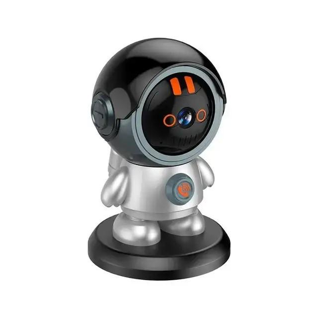 Поворотная беспроводная Wi-Fi видеокамера 3MP видеоняня Робот с датчиком движения 355 градусов UKC HD Smart Camera ART 8936 - изображение 3