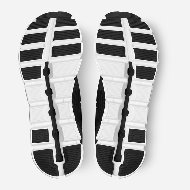 Buty do biegania męskie On Running Cloud 5 5998919 40.5 (7UK) 25.5 cm Czarne z białym (7630440669388) - obraz 6
