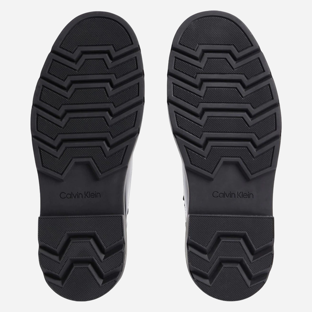 Zimowe trapery męskie skórzane Calvin Klein CKHM0HM01203BEH 43 Czarne (8720108606837) - obraz 5
