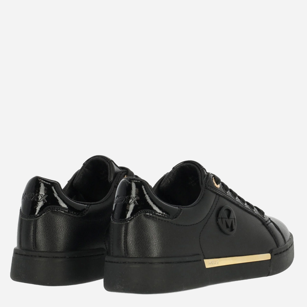 Sneakersy damskie z eko skóry MEXX MEXMXK043001W-1045 41 Czarne (8720762026866) - obraz 4