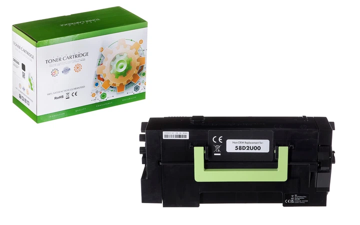Toner SUPERBULK do Lexmark 58D2U00 Black - obraz 3