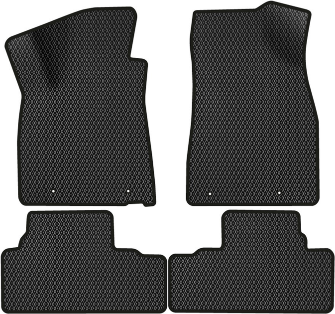 Акція на EVA килимки EVAtech в салон авто для Lexus RX 450h (AL10) 2009-2015 3 покоління SUV USA 4 шт Black від Rozetka