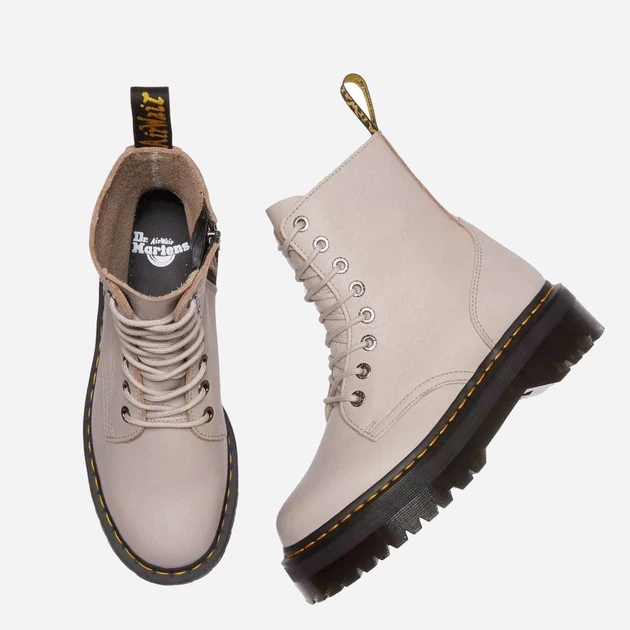 Glany damskie skórzane DR. MARTENS DRM31159348 37 23.5 cm Beżowe (190665590135) - obraz 3