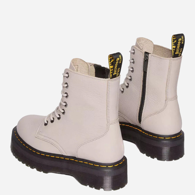 Жіночі берці високі DR. MARTENS DRM31159348 40 Бежеві (190665590166) - зображення 2