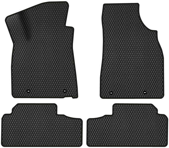 Акція на EVA килимки EVAtech в салон авто для Lexus RX 450h (AL10) 2009-2015 3 покоління SUV EU 4 шт Black від Rozetka