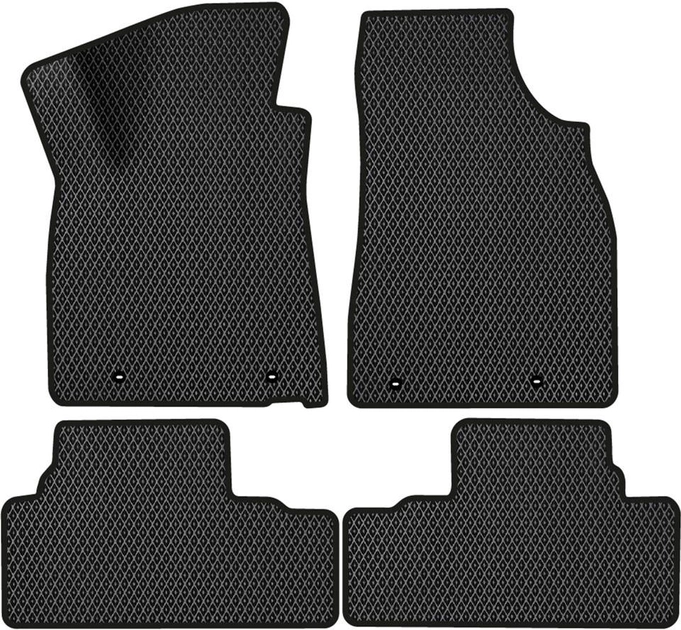 Акція на EVA килимки EVAtech в салон авто для Lexus RX 450h (AL10) 2009-2015 3 покоління SUV USA 4 шт Black від Rozetka