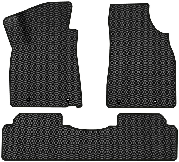 Акція на EVA килимки EVAtech в салон авто для Lexus RX 450h (AL10) 2009-2015 3 покоління SUV EU 3 шт Black від Rozetka