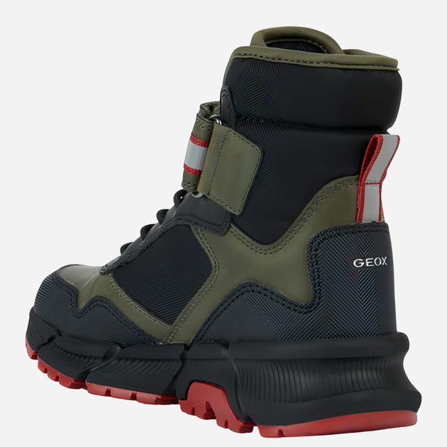 Дитячі зимові черевики для хлопчика GEOX GEOJ36LCD0MEFUC3267 33 Чорні (8056206362642) - зображення 2