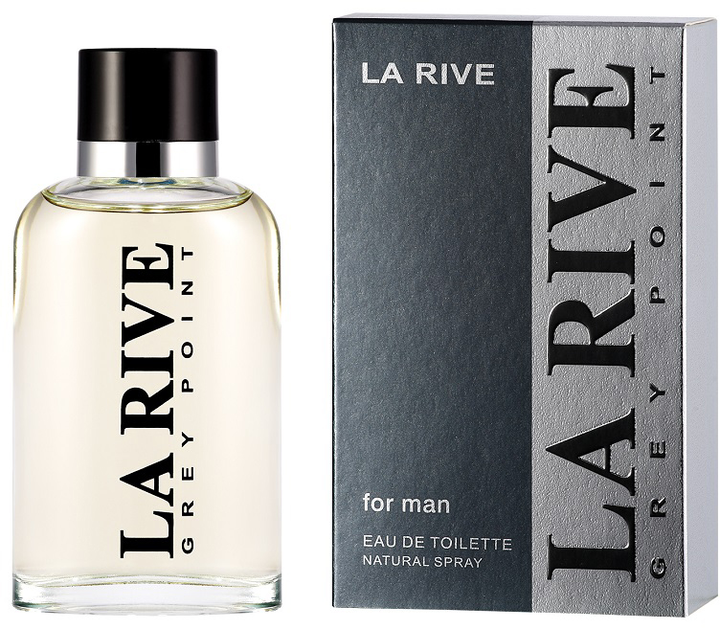 Woda toaletowa męska La Rive Grey Point For Man 90 ml (5906735234022) - obraz 1