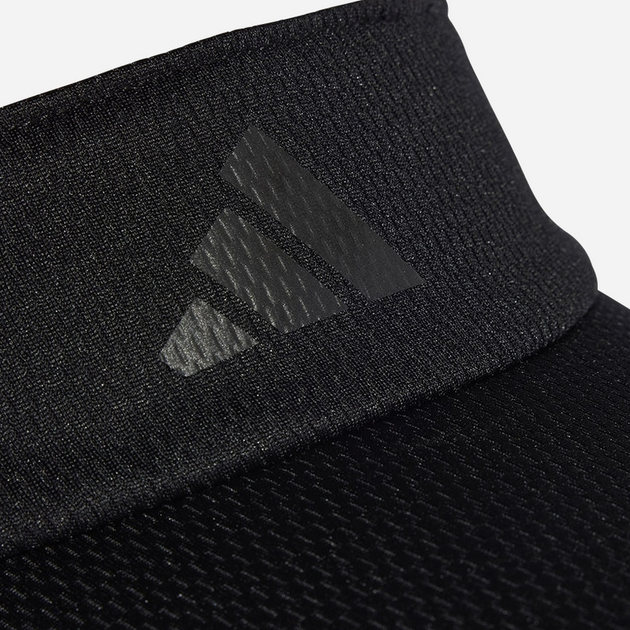 Daszek na głowę przeciwsłoneczny adidas Run Visor A.R. HT4814 OSFM 58 Czarny (4066751238228) - obraz 3