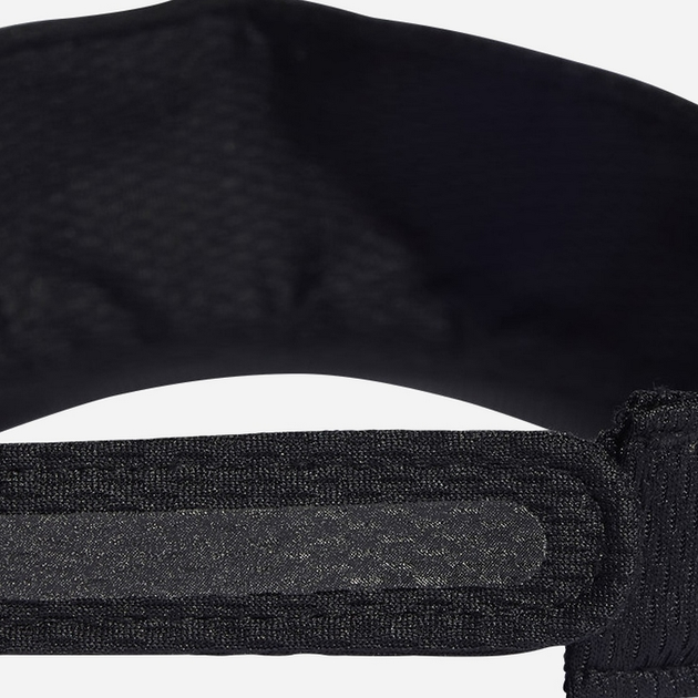 Daszek na głowę przeciwsłoneczny adidas Run Visor A.R. HT4814 OSFM 58 Czarny (4066751238228) - obraz 4
