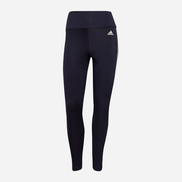 Legginsy sportowe damskie Adidas W 3S 78 Tight GT0178 XL Granatowe (4064054912401) - obraz 1