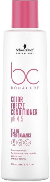 Odżywka Schwarzkopf Professional BC Bonacure Color Freeze Conditioner do włosów farbowanych delikatna 200 ml (4045787726077) - obraz 1