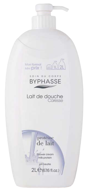 Гель для душу Byphasse Caresse Shower Cream 2000 мл (8436097095858) - зображення 1
