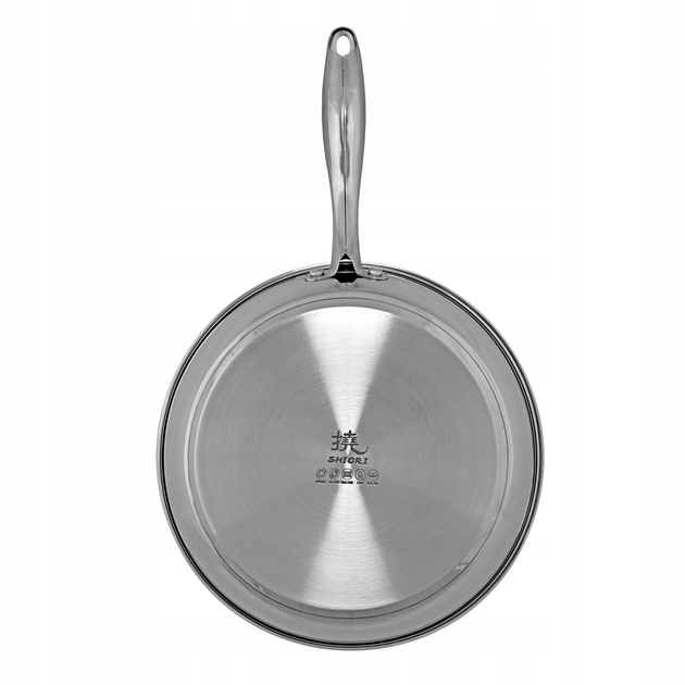 Patelnia Shiori Stainless Steel 304 z powloką ceramiczną indukcja 28 cm (5903839939426) - obraz 2