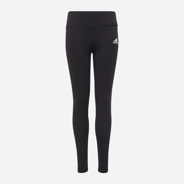 Dziecięce legginsy sportowe dla dziewczynki Adidas G 3S Tight GE0945 110 cm Czarne (4061612293453) - obraz 1