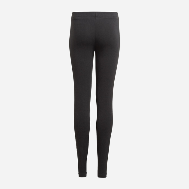 Dziecięce legginsy sportowe dla dziewczynki Adidas G Lin Leg GN4044 128 cm Czarne (4062065017979) - obraz 2