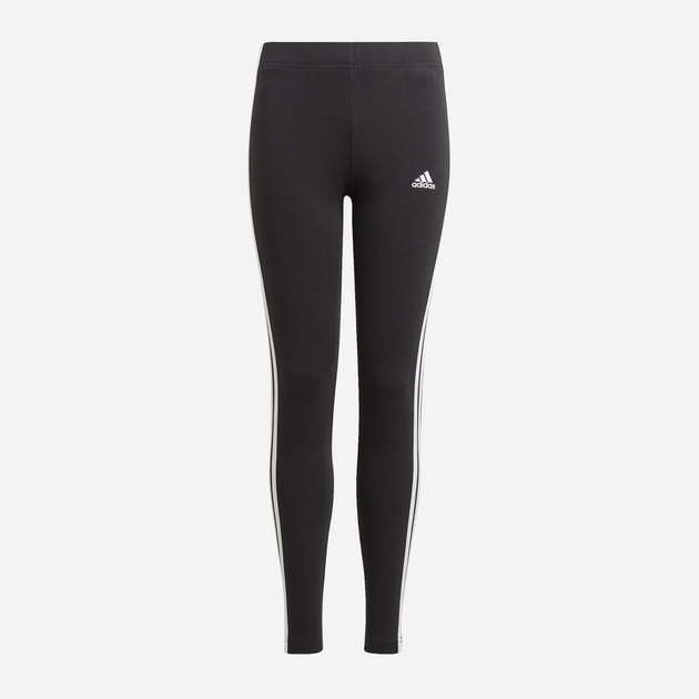 Młodzieżowe legginsy sportowe dla dziewczynki Adidas G 3S Leg GN4046 164 cm Czarne (4064036242199) - obraz 1