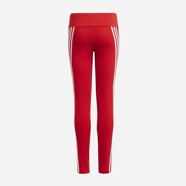 Młodzieżowe legginsy sportowe dla dziewczynki Adidas G 3S Tight GT6890 164 cm Czerwone (4064054884241) - obraz 2