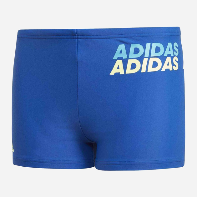 Kąpielówki młodzieżowe chłopięce bokserki adidas Yb Lin Brief GN5868 152 cm Niebieskie (4064045747586) - obraz 1