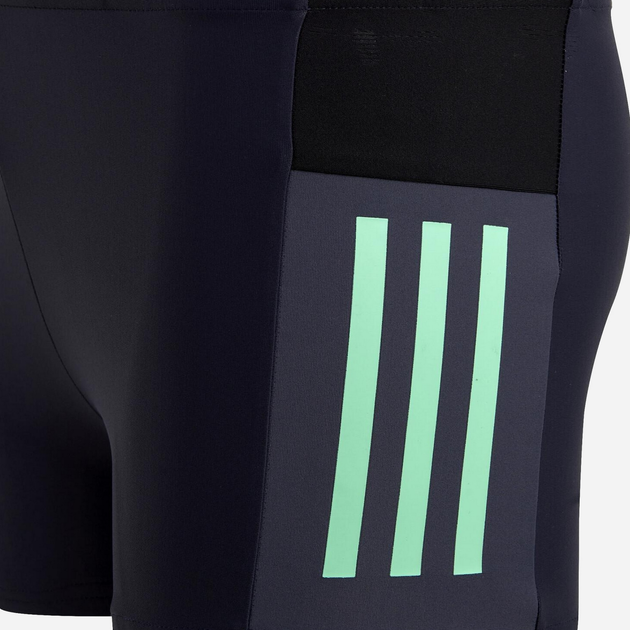 Kąpielówki młodzieżowe chłopięce bokserki adidas Cb 3S Boxer IC4732 152 cm Czarne (4066745168647) - obraz 4