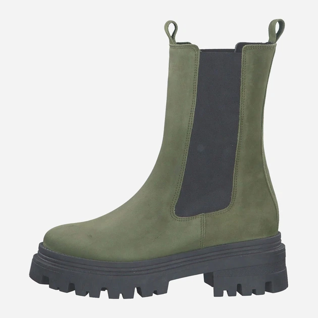 Sztyblety damskie skórzane Tamaris WOR25498-ST-722 38 Zielone (80184780) - obraz 3