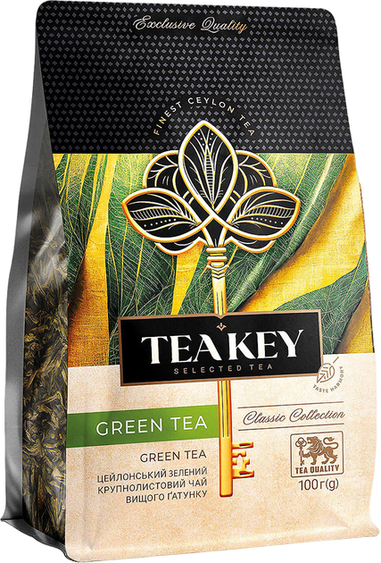 Акція на Чай зелений розсипний Tea Key Green Tea 100 г від Rozetka