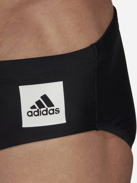 Плавки-сліпи чоловічі adidas Solid Trunk HA0330 10 Чорні (4065423096753) - зображення 6
