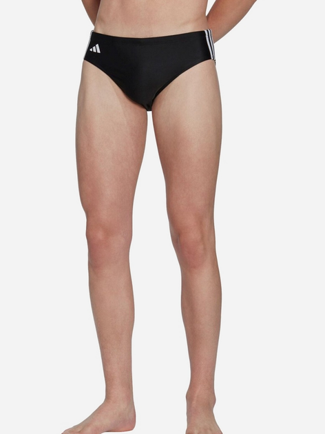 Плавки-сліпи чоловічі adidas 3Stripes Trunk HT2063 10 Чорні (4066745151212) - зображення 3