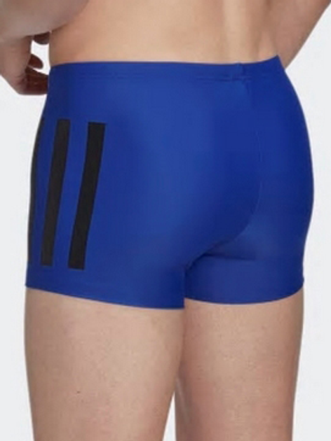 Kąpielówki męskie bokserki adidas Bold 3S Boxer HT2080 6 Niebieskie (4066745057071) - obraz 2