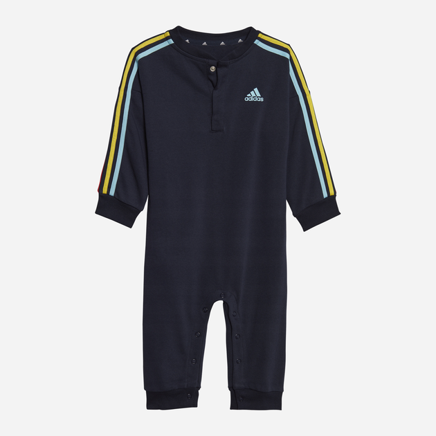 Комбінезон для хлопчика Adidas I 3S Ft IA2547 92 см Чорний (4066748337828) - зображення 1