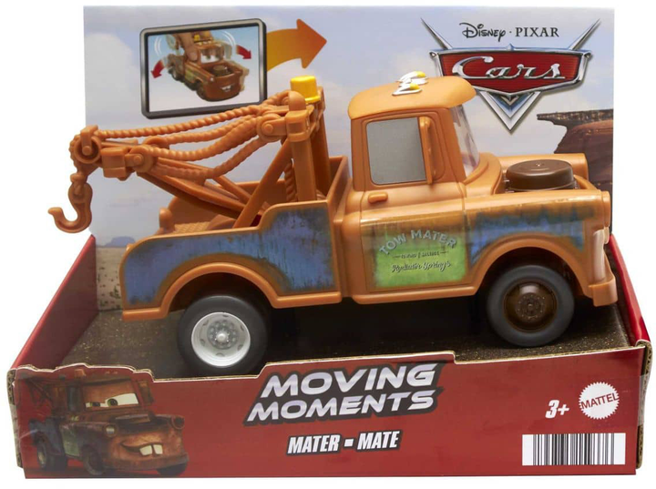 Машинка Mattel Disney Cars Moving Moments Mater (0194735159376) - зображення 1