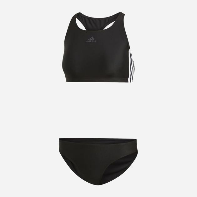 Strój kąpielowy dwuczęściowy damski Adidas Fit 2Pc 3S DQ3315 44 Czarny (4060515169100) - obraz 1