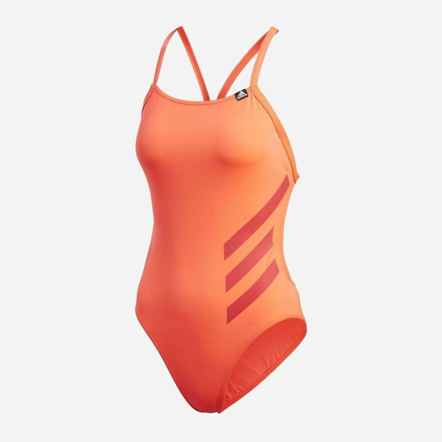Strój kąpielowy jednoczęściowy damski Adidas Pro Big Str S FJ4430 28 Pomarańczowy (4062058549982) - obraz 1