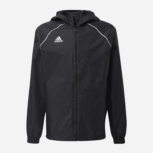 Kurtka wiatrówka dzecięca Adidas Core18 Rn Jkt Y CE9047 116 cm Czarna (4059322455803) - obraz 1