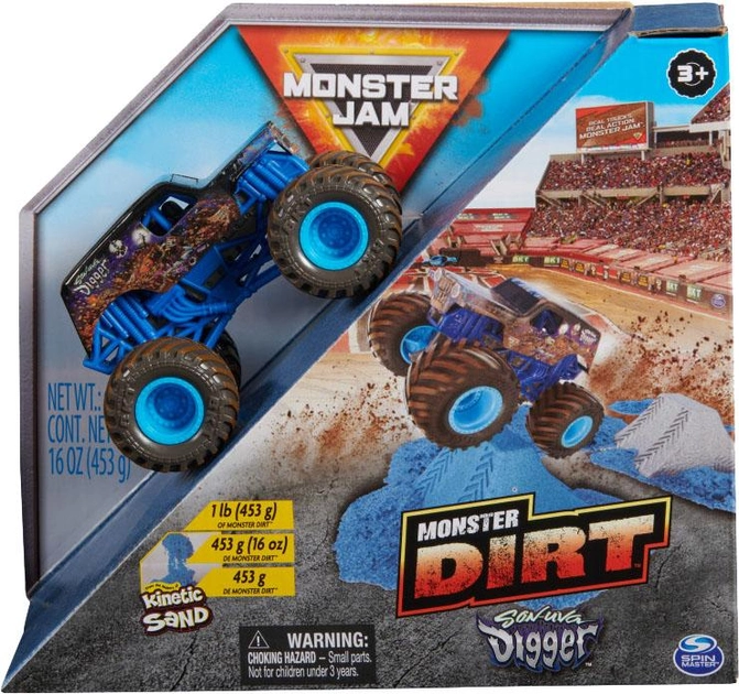 Samochód terenowy Spin Master Monster Jam Monster Dirt Son-Uva Digger (0778988250747) - obraz 1