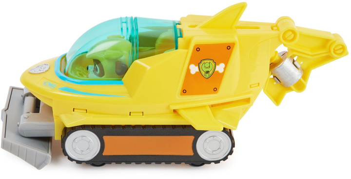 Samochód Spin Master Paw Patrol Aqua Pups Rubble's Hammerhead Vehicle z figurką (0778988446737) - obraz 3