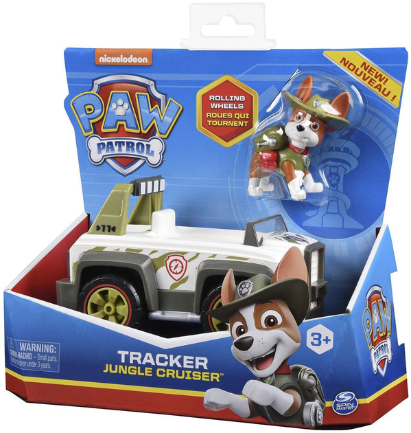 Машинка Spin Master Paw Patrol Tracker Jungle Cruiser із фігуркою (0778988406052) - зображення 2