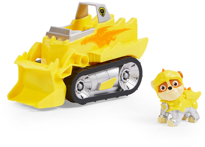 Spycharka Spin Master Paw Patrol Rescue Knights Rubble Deluxe Vehicle z figurką (0778988383827) - obraz 3