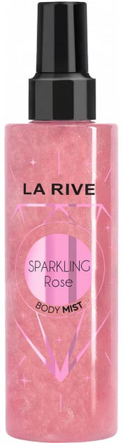 Спрей для тіла La Rive Sparkling Rose парфумований 200 мл (5903719640749) - зображення 1