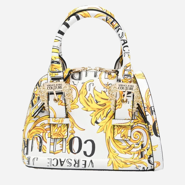 Torebka crossbody damska skórzana Versace jeans VJC74VA4BF7ZS597G03 Biała (8052019145229) - obraz 1