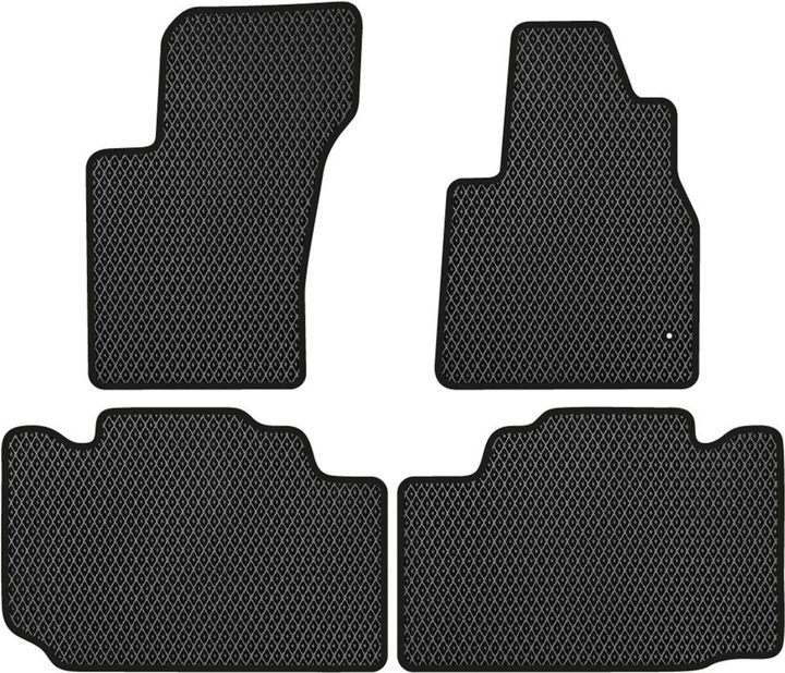 Акція на EVA килимки EVAtech в салон авто для Mercedes-Benz ML-Class (W163) 5 seats (Right-hand Drive) 1997-2005 1 покоління SUV EU 4 шт Black від Rozetka