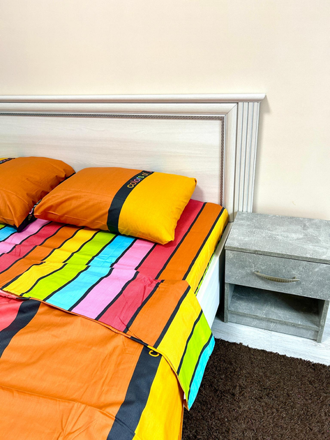 Полуторный комплект постельного белья из сатина "Colors of home ...