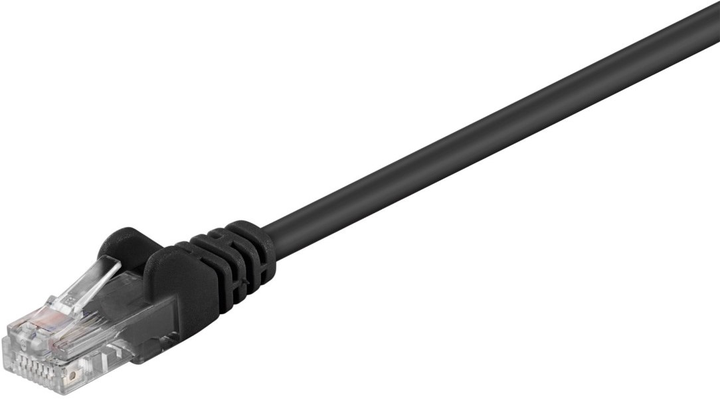 Patchcord Rb-lan UTP Cat 5e 0.25 m Black (RB1399.5) - obraz 1