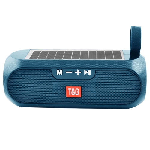 Портативная беспроводная Bluetooth колонка TG-182 с солнечной панелью aquamarine - Фото 3 Портативная беспроводная Bluetooth колонка TG-182 с солнечной панелью aquamarine - изображение 3